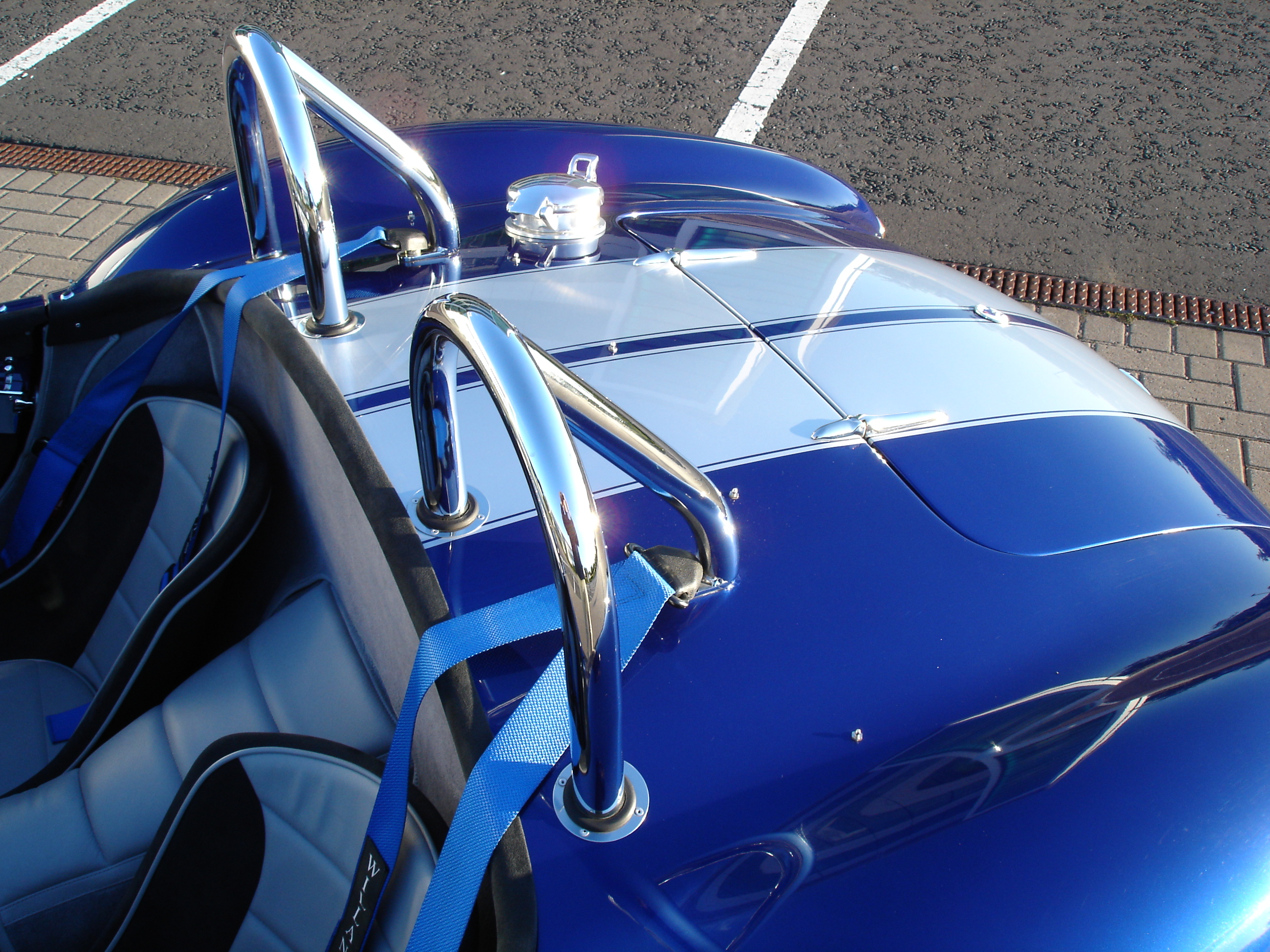 Rear end detail view