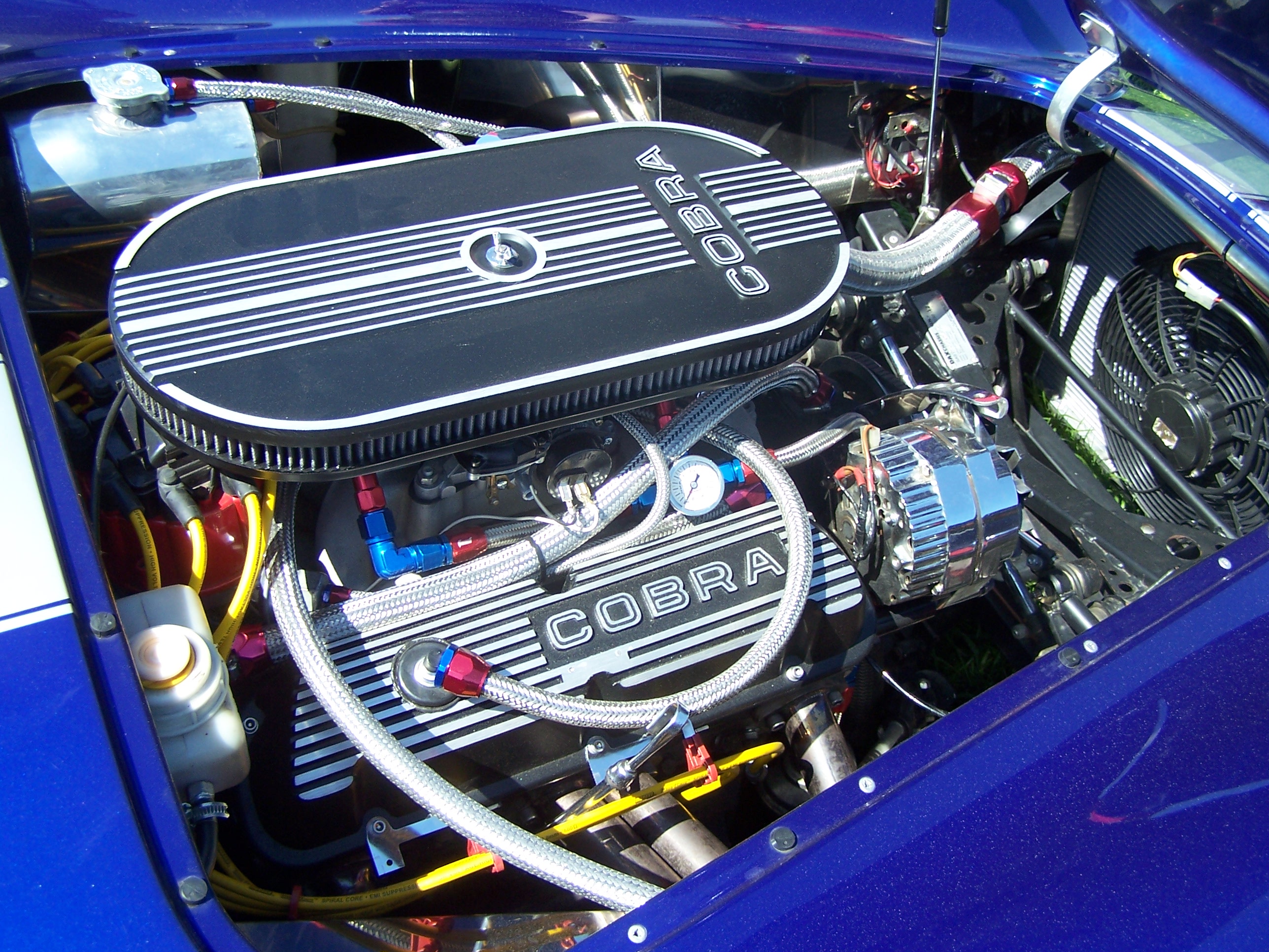 383 stroker engine with upgraded Cobra parts