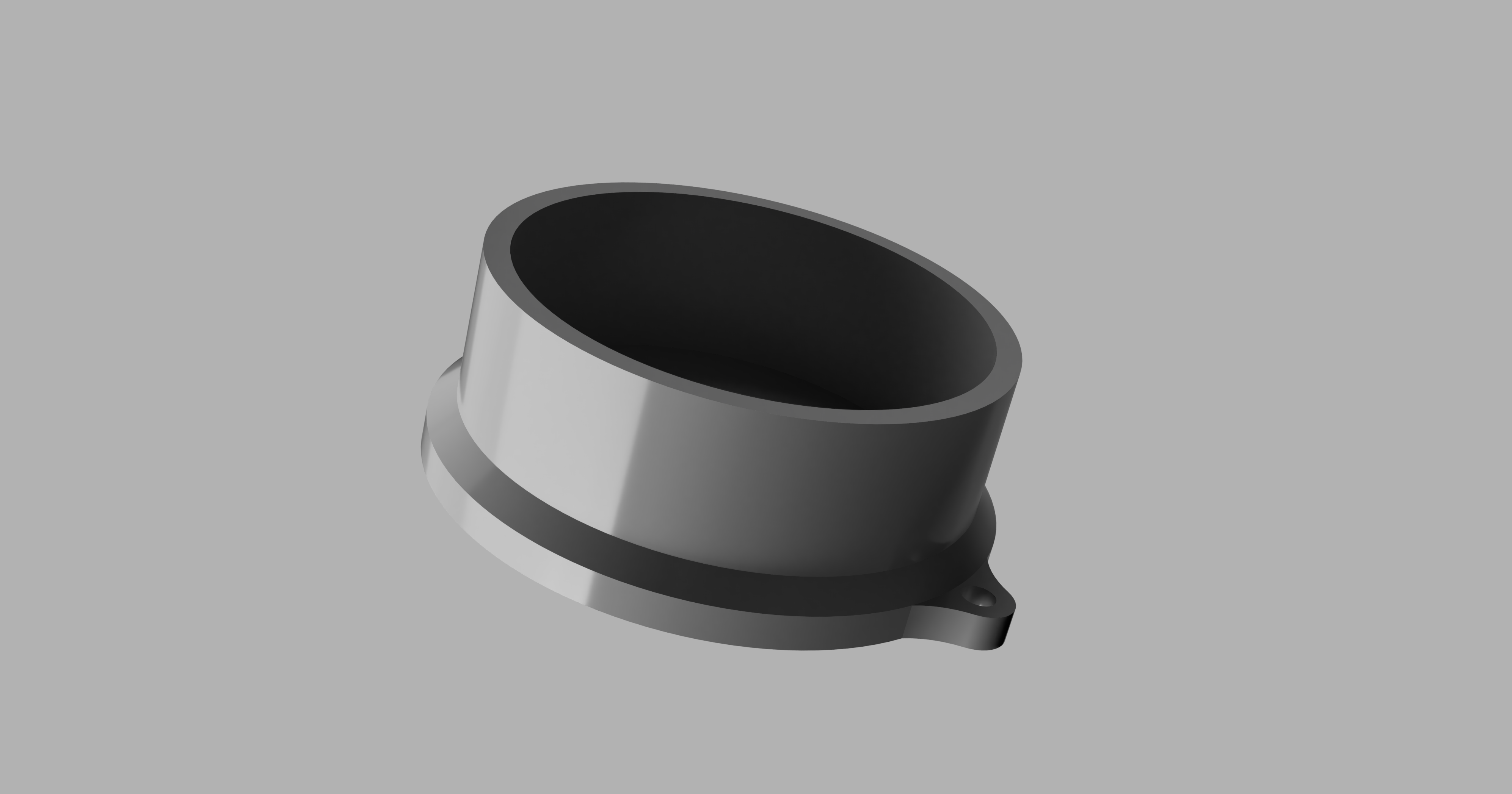 3D rendered image of the fuel cap