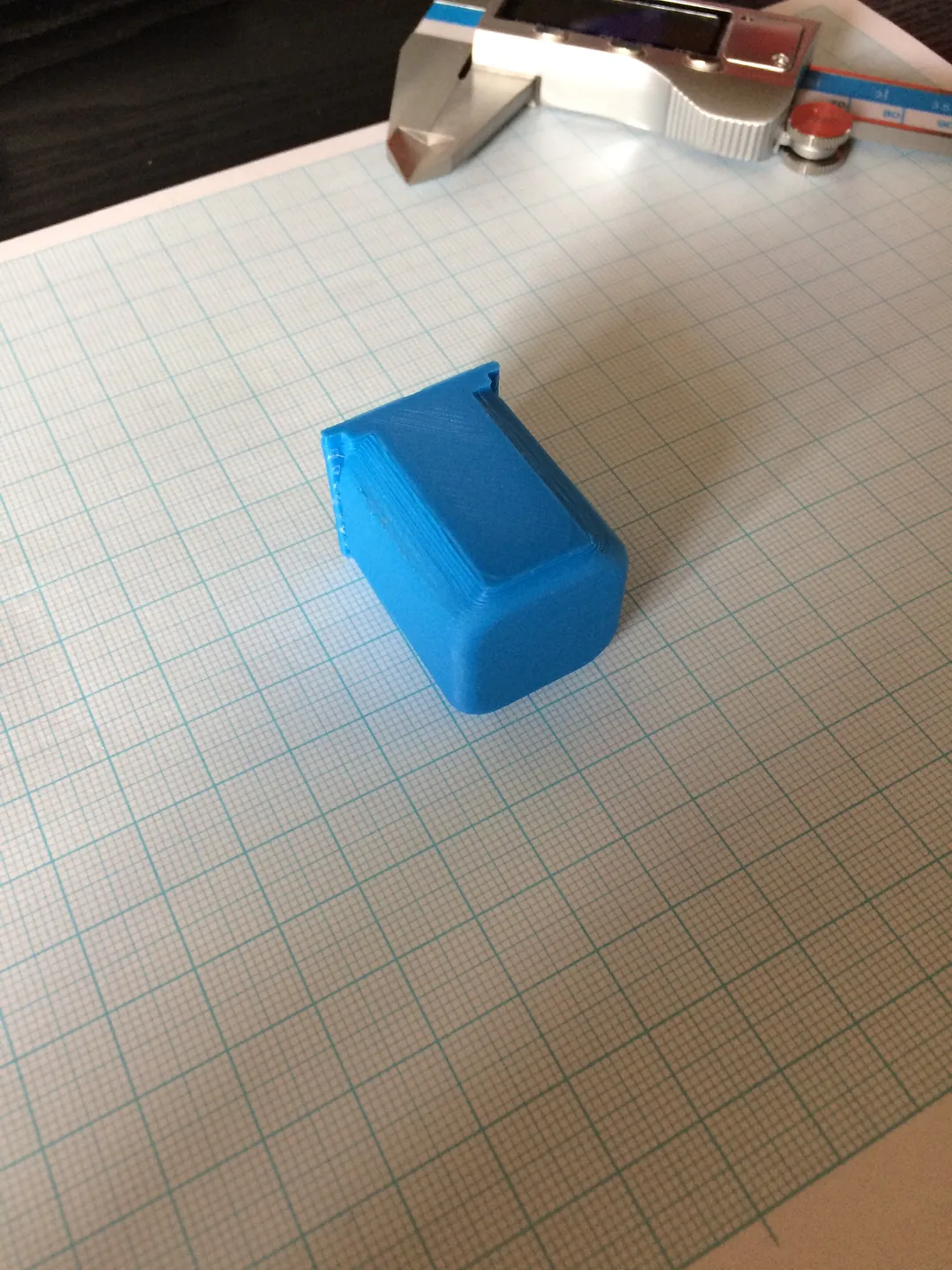 The finished 3D print